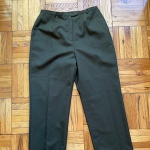 Vintage High Waist Wool Pants